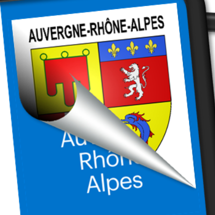 Blasons seuls: Auvergne-Rhône-Alpes