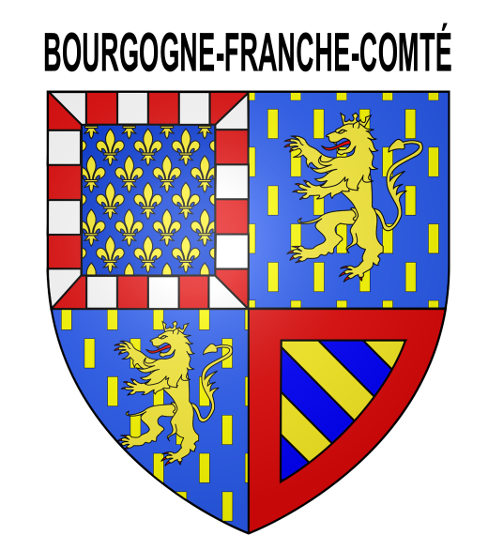 Blason officiel Bourgogne-Franche-Comté