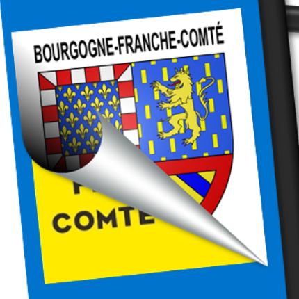 Blason seul: Bourgogne-Franche-Comté