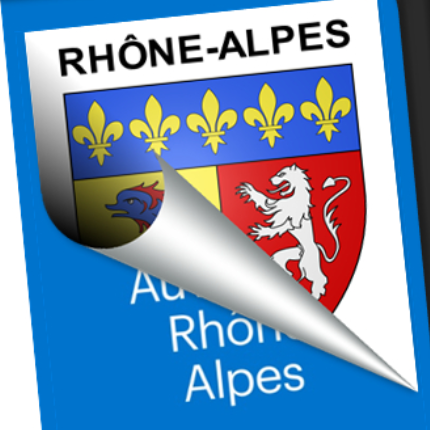 Blason seul: Rhône-Alpes