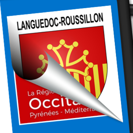 Blason seul: Languedoc-Roussillon