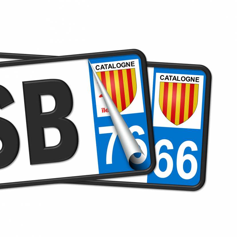 Autocollant Blason De La Ville Du Barcarès (66) - Sticker Adhésif écusson - Marque Zundapp