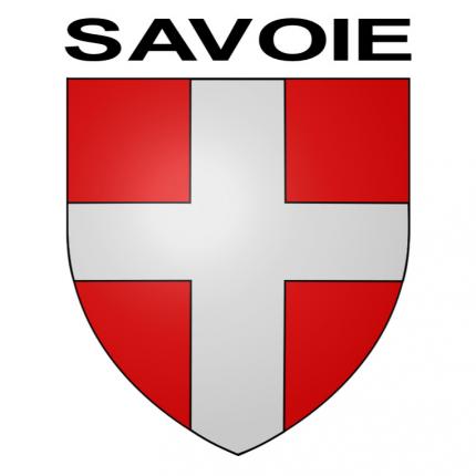 Blason autocollant pour plaque auto - Savoie